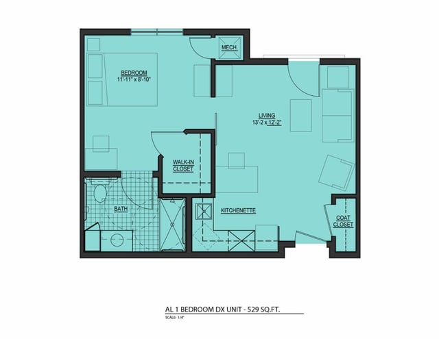 Fayetteville_AL-OneBedroomDeluxe