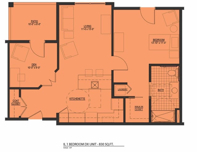 Fayetteville_IL-OneBedroomDeluxe-1